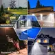 200W Powerful Solar Light Outdoor Solar Street Light 6000mah Waterproof Automatic Dusk to Dawn Street Light