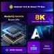 H96 MAX M9 AI Android 14 TV BOX NPU 6TOPS Rockchip RK3576 8 Core 2 4G