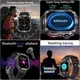 2024 New For Xiaomi Military Smart Watch Men 1 96 inch GPS Compass IP68 Bluetooth call
