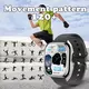 New Watch 9 Smart Watch Men Body Temperature BT Call Always on Display NFC GPS Sport
