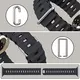 Ocean Silicone Strap For Apple Watch Band Ultra 2 49mm 9 8 7 45mm 41mm Comfortable