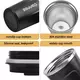 380 510ml Thermo Coffee Cup Mug Keep Warm Hot Cold For Juice Tea Water Ice Beverage
