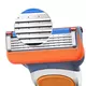 80 16pcs Stainless Steel Blade Sharp 5 Layer Safety Razor for Gillette Fusion Manual Razor Blades