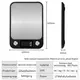 Kitchen Scale 15Kg 1g Weighing Food Coffee Balance Smart Electronic Digital Scales Stainless Steel Design for