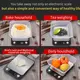 Kitchen Scale 15Kg 1g Weighing Food Coffee Balance Smart Electronic Digital Scales Stainless Steel Design for