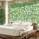 100 2M Artificial Green Ivy Vine Garland Fake Leaf Plants Rattan Hanging Creeper Garlands for Garden