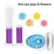 6in 1box floral toilet cleaning gel toilet deodorizing cleaner air freshener aromatherapy deodorizing cleaning and removing