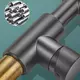 Mechanical Arm Universal Faucet Bathroom Kitchen Splashproof Faucet Bathroom Countertop Basin Hot and Cold Tap Faucet