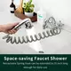 New Handheld Faucet Diverter Valve Shower Head For Home Bathroom Kitchen Faucet Adapter Set Adjustable Diverter