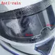 1 2Pcs Motorcycle Helmet Clear Rainproof Anti fog Film Helmet Lens Durable Nano Coating Sticker Safety