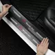 4Pcs Car Door Plate Carbon Fiber Threshold Protector Sticker Decals For Mercedes Benz W166 W212 W204