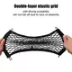 Car Storage Net Bag with Screws Auto Mesh Net Holder Back Rear Trunk Boat Cargo Pocket
