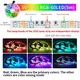 Smart Bluetooth Led Strip Lights RGB 2835 5V USB Smart Life App Controlled for Desktop Screen