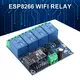 1 2 4 Way Wireless Smart WiFi Relay Module 5V 12V ESP8266 Things Smart Home Phone
