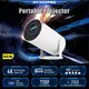 2024 new HY300 Pro plus Projector Android 4K 1280 720P Dual Wifi Video Portable Outdoor home