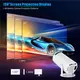 2024 new HY300 Pro plus Projector Android 4K 1280 720P Dual Wifi Video Portable Outdoor home