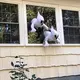 Halloween Cute Ghost Break The Window Decor Prop Adorable Window Crasher Flying Ghosts Outdoor Indoor Decorations