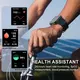 New C20 Pro Smart Watch Men Voice Assistant BT Wireless Call Business Outdoor Sports IP68 Waterproof