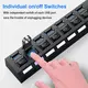 USB HUB 2 0 USB 2 0 HUB Multi USB Splitter Hub Use Power Adapter 4